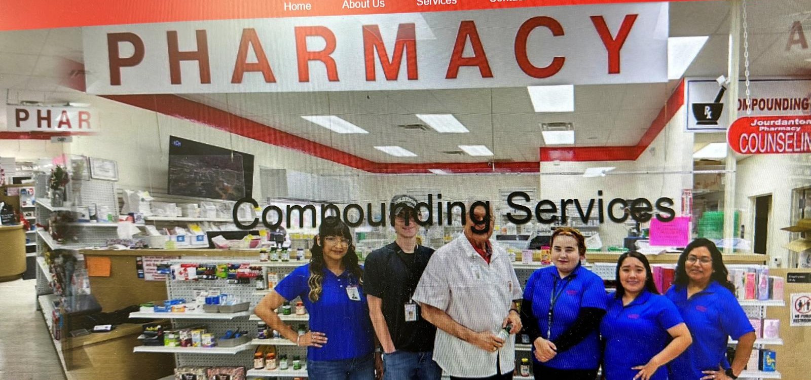 Jourdanton Pharmacy team inside the pharmacy